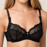 Triumph - Peony Florale Fullcup Bh Sort