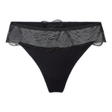 Lingadore - Black String Trusse Sort