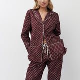 Aruelle - Georgette Pyjamas Burgundy
