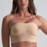 Byebra - Soft Touch Tube Top Beige