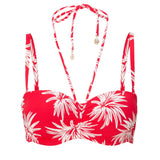 Lingadore - Leaf Balconette Bikini Top Leaf Strripe