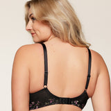Lingadore - Triangle Plunge Bh Black/multi