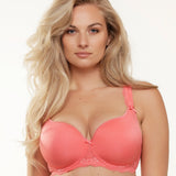 Lingadore - Daily T-shirt Bh Plus Size Spiced Coral