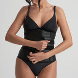 Byebra - Talje Opstrammer Bælte Sort