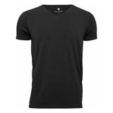 JBS of Denmark Herre - Bambus T-shirt V-neck Sort