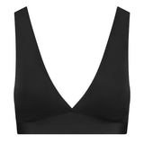 Byebra - Bh Top Med Dyb Udskæring Sort