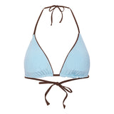 SuiAva - Waverly Bikini Top Brown/blue