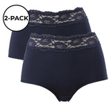 Trofé - 2-pak Bomuld Blonde Maxi Navy