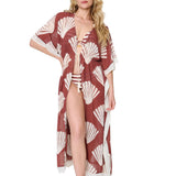 Lingadore - Strand Kimono Sable Stripe