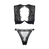 Lingadore - Black Bh + String Sæt Sort