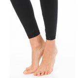 Trofé - Leggings Med Blondekant Bomuld Sort
