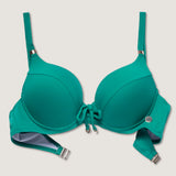 Panos Emporio - Lydia Push Up Bikini Top Green
