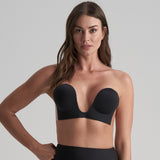 Byebra - Seamless Bh Uden Ryg Sort