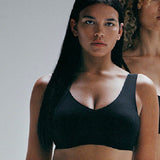 Chantelle - Soft Stretch Top Med Vattering Sort