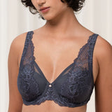 Triumph - Wild Peony Florale Form Bh Pebble Grey