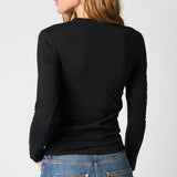 Hype The Detail - Cotton Langærmet T-shirt Sort