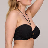 Primadonna - Kiruna Stropløs Bikini Sort