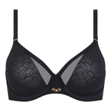 Chantelle - Pure Lace Fullcup Bh Sort