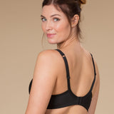 Trofé - Sanna Stripe Formstøbt Bh Sort