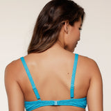 Lingadore - Vatteret Bikini Top Graphic Print