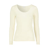 Damella - Bluse Uld/Silke Vanilla
