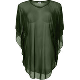 Wiki - Strand Poncho Olive
