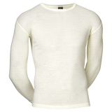 JBS Herre - Merino Uld Langærmet T-shirt Hvid