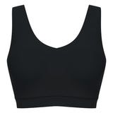 Chantelle - Soft Stretch Top Med Vattering Sort