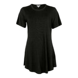 Lady avenue - Bambus Bigshirt Sort