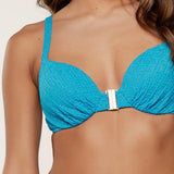 Lingadore - Vatteret Bikini Top Graphic Print
