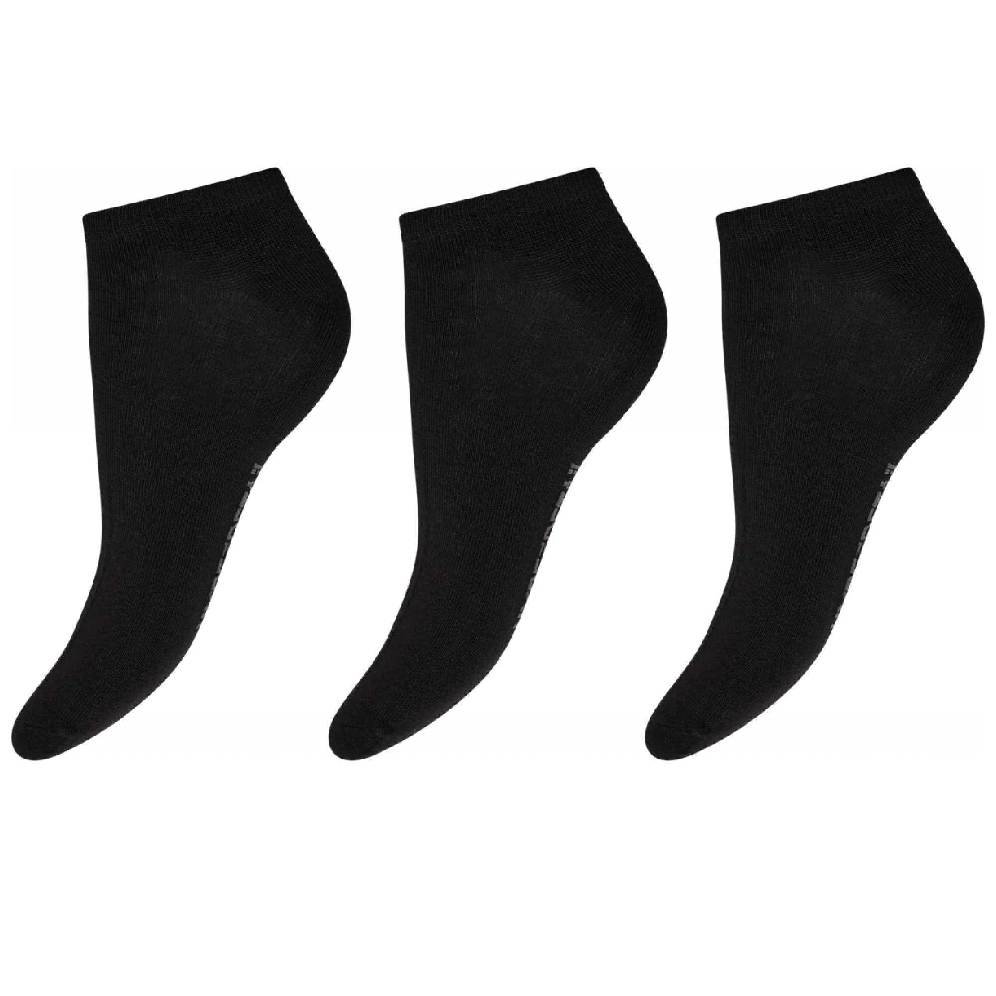 Hype The Detail - 3-PAK Sneaker Socks Sort – SASS