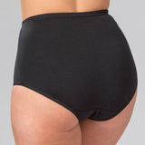 Trofé - 2-pak Bomuld Maxi Trusse Sort