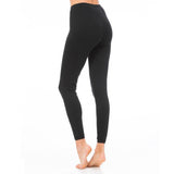 Trofé - Leggings Med Blondekant Bomuld Sort
