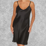 Lady avenue - Silke Natkjole Sort