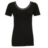 Femilet - Juliana T-shirt Uld Sort