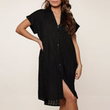 Lingadore - Strandkjole Med Korte æRmer Sort