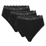 Balzaa - Bali Bambus 3-pak Highwaist String
