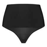 Byebra - Talje Kontrol String Trusse Sort