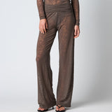 Hype The Detail - Lace Pant Brown