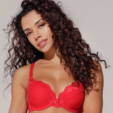 Lingadore - Daily Push Up Bh Red