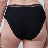 Chantelle - Cozy Chic High Cut Tai Trusse Sort