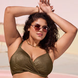 Elomi - Sunset Shimmer Bikini Top Gold