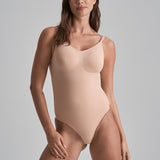 Byebra - Soft Touch Bodysuit Low Back Beige