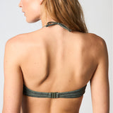 Hype The Detail - Bandeau Bikini Top Army