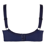 Wearing Poetry - Floral Fullcup Bh Dark Blue