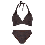 Lingadore - Vatteret Triangle Bikini Sæt Snake Print