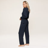 Lingadore - Lounge Sæt Navy Marl