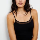 Femilet - Juliana Chemise Top Uld Sort