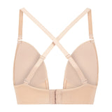 Byebra - Bh Til Dyb Udskæring Beige