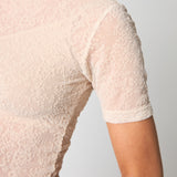Hype The Detail - Slim Lace T-shirt Powder